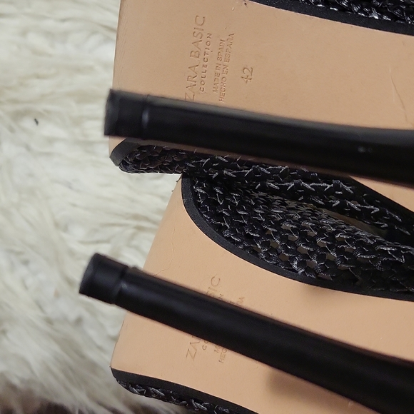 Zara braided two tones court shoes (2212) - Picture 9 of 10